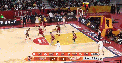 深圳客场力克山西豪取11连胜 王浩然砍33分引领逆